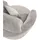 CARRYHOME Sessel Hellgrau, Textil, Füllung: Polyester, Schaumstoffflocken,Polyester, Schaumstoffflocken, 115x72x115 cm, Sitzfläche 360° drehbar, Wohnzimmer, Sessel, Polstersessel