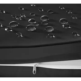 Tectake tectake® Rattan Sitzgruppe, Palermo für 2 bis 4 Personen, UV-beständig, inklusive Flaschenöffner, zusammenschiebbar