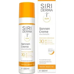 SIRIDERMA Sonnencreme LSF 30 ohne Duftstoffe 100 ml