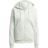 Adidas Essentials 3-Streifen Kapuzenjacke Damen grün L