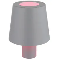 GLOBO Flaschenleuchte Grau