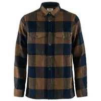 Fjällräven Canada Shirt, chestnut-dark navy 3XL