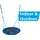 Hudora Nestschaukel 90 cm blau 72126