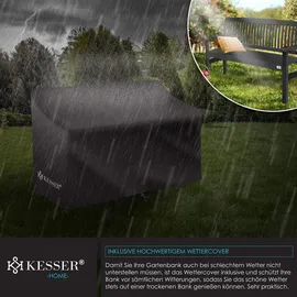 Kesser Gartenbank 150 cm Schwarz