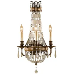 Bellini 3-flammige Wandleuchte - Oxidierte Bronze/Britische Bronze