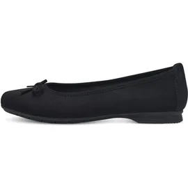 Jana Damen 8-22163-41 Ballerina, Schwarz, 37 EU