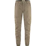 Fjällräven Herren Vardag Trousers M Pants Suede Brown Größe 54/R