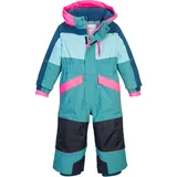KILLTEC FIRST INSTINCT by killtec Kinder Skioverall mit Kapuze FISW 47 MNS ONPC, dunkelaqua, 110/116, 43394-000