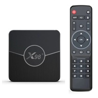 X88 Android 11.0 TV Box, X98 Plus Amlogic S905W2 Quad Core RAM 2 GB ROM 16 GB Dual WiFi 2.4G / 5.8G BT4.2 4K 6K AV1 Home Smart Media Player Android TV Box