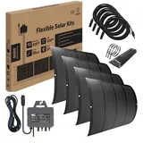 Balkonkraftwerk 800W Flexibles Set | 4x 200W Flexible Solarmodule
