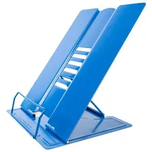 Intirilife Buchständer Metall Blau 2 St.