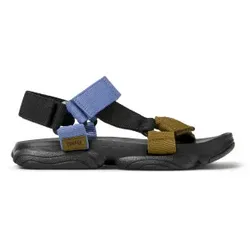 Camper für Damen. K201794-005 Mehrfarbige Karst-Sandalen (36), Wohnung, Klettverschluss, Lässig