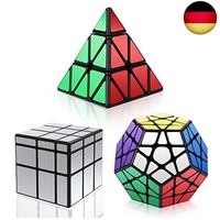 Vdealen Zauberwürfel Set, Speed Cube Set mit Pyramide Zauberwürfel & Megaminx Z