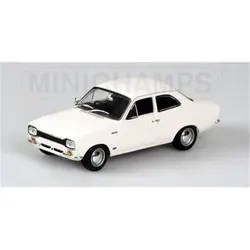 MINICHAMPS® 400081070 1:43 FORD ESCORT I TC (RHD) - 1968 - WHITE