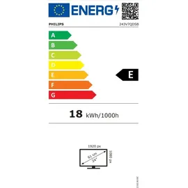 Philips V-line 243V7QDSB/00 24"