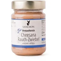 Sanchon Brotaufstrich Cheesana Rauch-Zwiebel bio