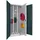 Pavoy Vertikalauszugsschrank Stahl 1950x1000x600 RAL 7035/7016 3 Auszüge