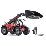 Wiking 077850 Manitou Teleskoplader MLT 635, Modellfahrzeug,