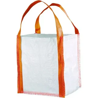 FELDTMANN Mini Big-Bag 40 x 40 x 45 cm, 2 Schlaufen weiss Farbe weiß