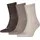 Puma UNISEX LOGO SHORT CREW Socken 3 Paar Braun 39-42