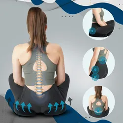 CLP Ergonomisches Sitzkissen schwarz