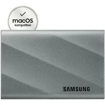Samsung T9 PC/Mac Festplatte, 4 TB SSD, extern, Grau