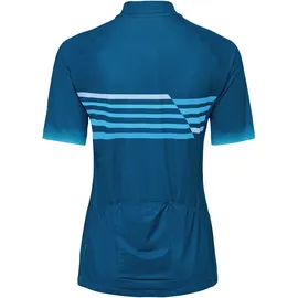 Vaude Damen Posta HZ II Radtrikot (Größe L, blau)