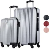 Slazenger Koffer-Set 2-tlg. silber