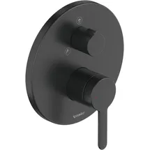 Duravit C.1 Einhebel-Brausemischer Unterputz rund für 2 Verbraucher Schwarz Matt C14210012046