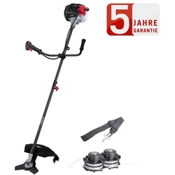 Scheppach Benzin Motorsense 2in1 BCH3300PB Rasentrimmer 1,22PS Freischneider