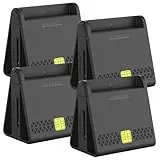 Xystec Externer Kartenleser: 4er-Set USB-Chipkartenleser für Smart-, SIM- und Speicher-Karten, HBCI (SIM-Kartenleser PC, für Homebanking, Karte)