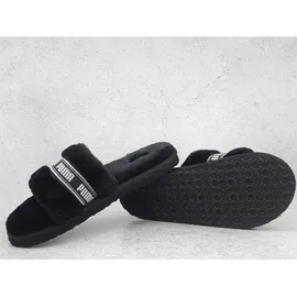 Puma Fluff Schwarz/Weiß 42