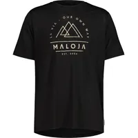 Maloja Herren KalmbergM. T-Shirt (Größe L, schwarz)