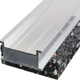 Traumgarten WPC Unterkonstruktion Basic Alu flachTerrassendiele DreamDeck Terrassen UK flach 2000 mm