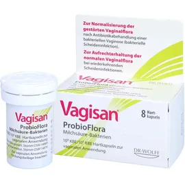 Dr. Wolff Vagisan ProbioFlora Milchsäure-Bakterien 8 St.
