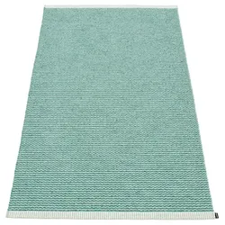pappelina Mono Outdoor-Teppich - jade / blass türkis 85 x 160cm