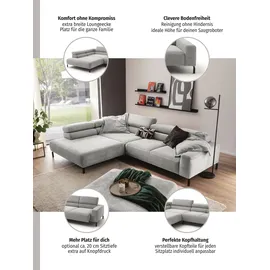 Home Affaire Eckcouch Cord 2-Sitzer Oliv