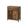 VASAGLE Sideboard 70 x 80 x 30 cm Braun/Schwarz