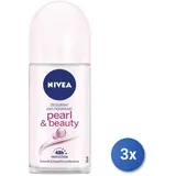 NIVEA Pearl & Beauty Frau Deo Roll-On 50 ML 1 Stk
