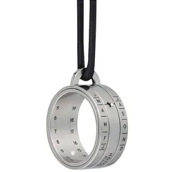 Nomos Glashütte Anhängeuhr Sonnenuhr SONNENUHR - silber