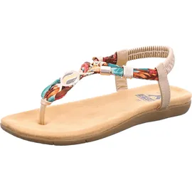 2GO FASHION Sandale Damen Gold/Beige 41
