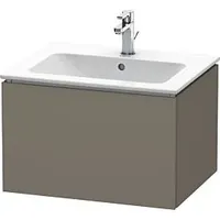 Duravit L-Cube Waschtischunterbau LC614009090 Flannel Grey Seidenmatt, 62x40x48,1cm, 1