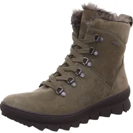 Legero Novara warm gefütterte Gore-Tex Schneestiefel, Yerba Grün 38 EU