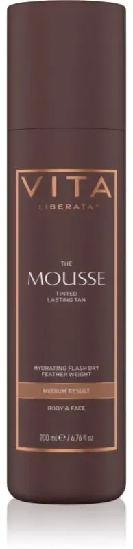 Vita Liberata Tanning Mousse Tinted Selbstbräunungsschaum für den Körper Farbton Medium 200 ml