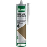 Ultrament Klebe- und Dichtpower grau, 470 g