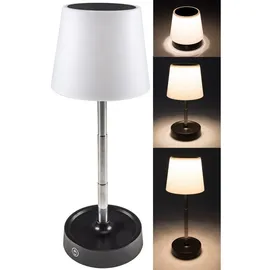 ChiliTec LED Akku Tischleuchte 29cm, dimmbar ausziehbar, Warmweiß