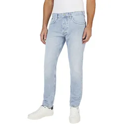 Pepe Jeans Herren Jeans CALLEN Relaxed Fit Blau Pf0 Normaler Bund W 34 L 34