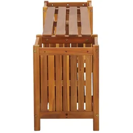 vidaXL Gartenbank 150 x 30 x 40 cm Braun