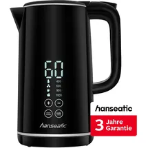 Hanseatic HWK172200DBD 1,7 l Schwarz