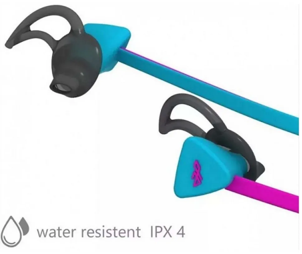 Vivanco Smartphone-Headset (Spritzwassergeschützt nach IPX4, Integrierte Telefonfunktion, Unv) rosa